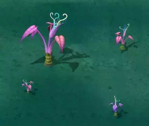 Cartoon version - abstinence purple