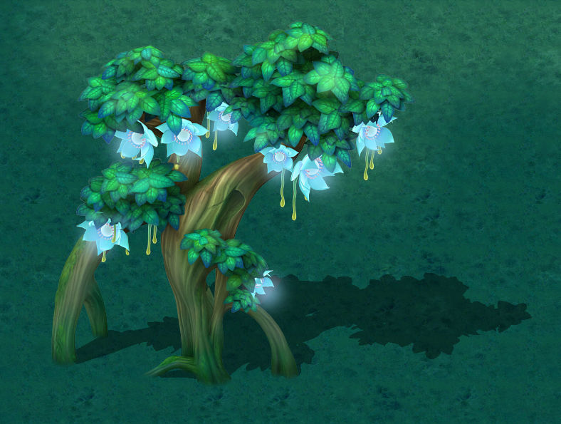 Cartoon Edition - Wizard Tree 3D model_2