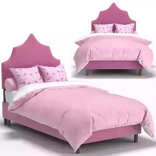 ONE KINGS LANE Camille Kids Bed 3D model