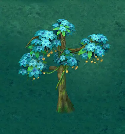 Cartoon version - wonderful fruit tree 05 3D model_0