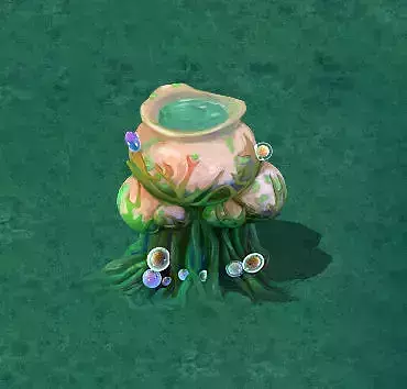 Cartoon version - petrol spores