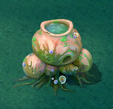 Cartoon version - petrol spores 03 3D model