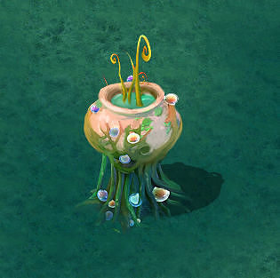 Cartoon version - petrol spores 04 3D model