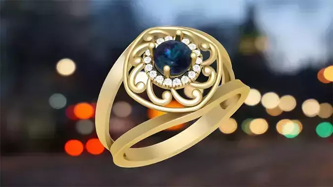 LADIES RING BSJ-R 8817