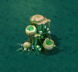 Cartoon version - petrol spores 06 3D model
