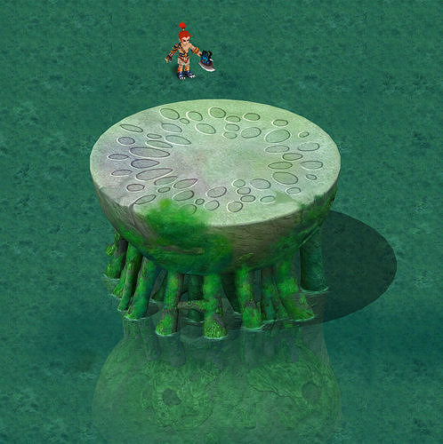 Cartoon version - pool table 3D model
