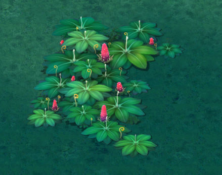 Cartoon version - lizard strawberry 3D model_2