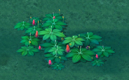 Cartoon version - lizard strawberry 3D model_3