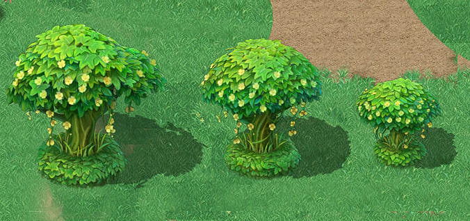 Cartoon Edition - Fairy Tree 3D model