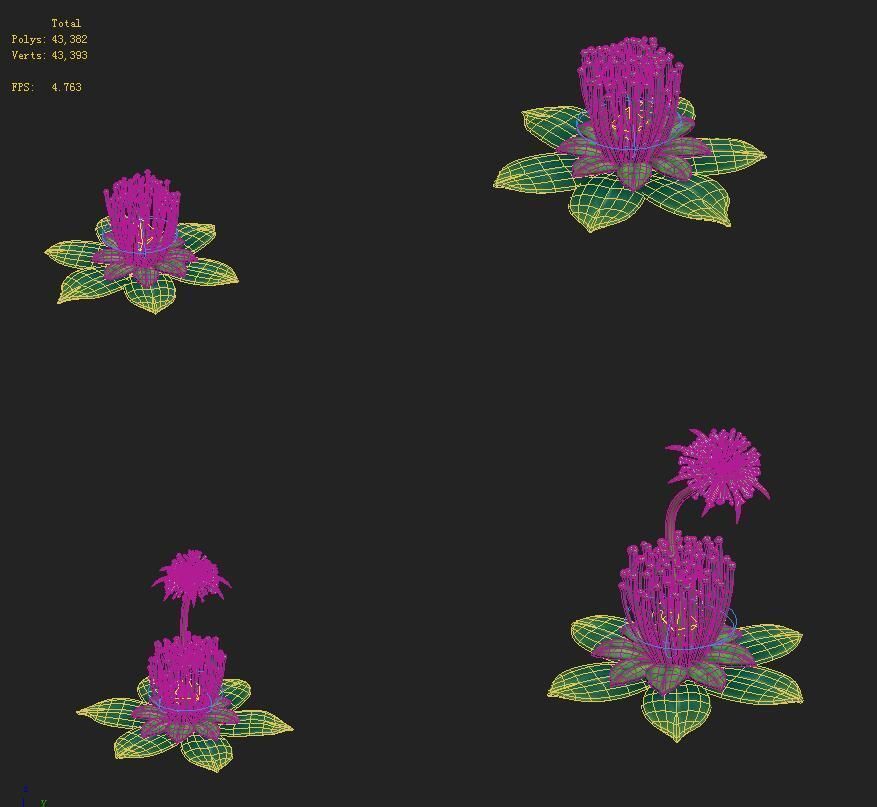 Cartoon Edition - Fairy Dandelion 3D model_5