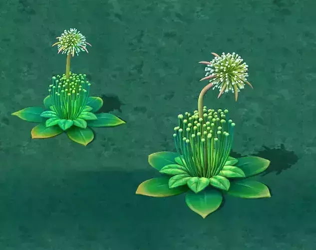 Cartoon Edition - Fairy Dandelion 3D model