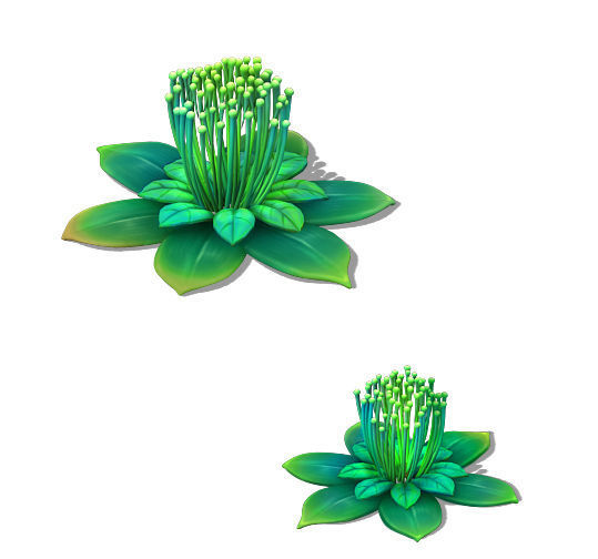 Cartoon Edition - Fairy Dandelion 3D model_3