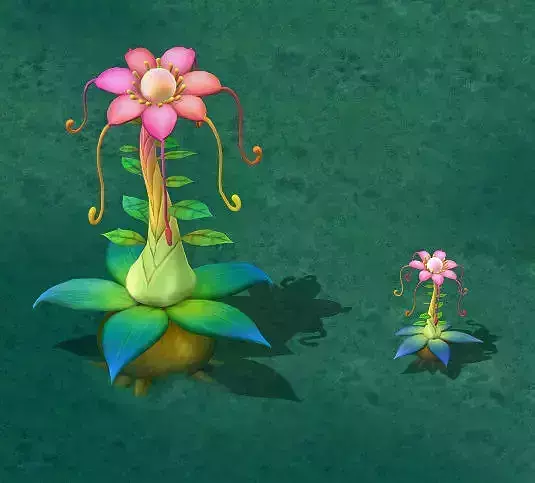 Cartoon version - Prophet magic flower