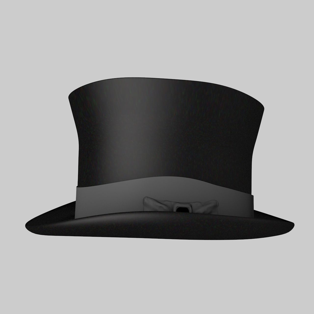 Fancy Top Hat Package 3D model_2