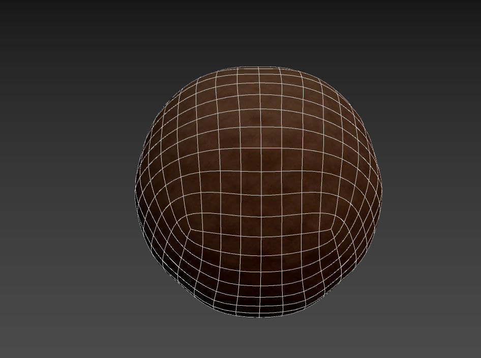 Afro Hair 3D model_10