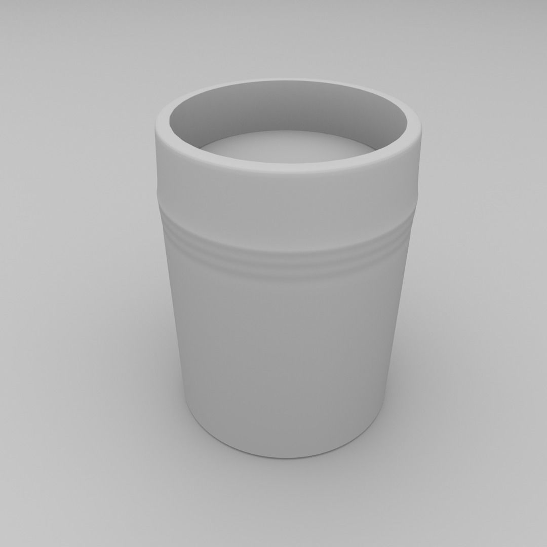 Glass Cup 14 with Liquid 3D model_3