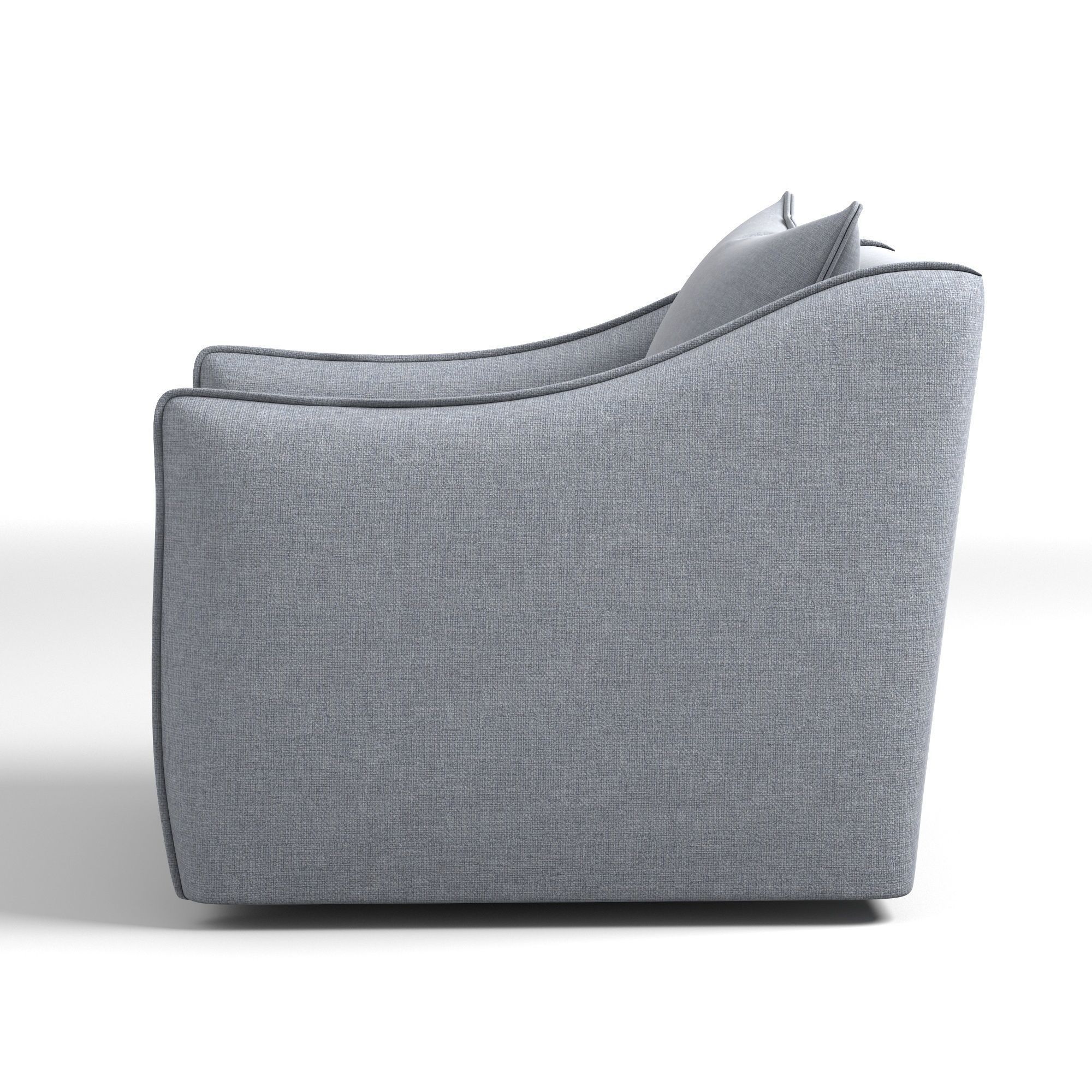 Bernhardt Joli Swivel Chair Low-poly 3D model_3