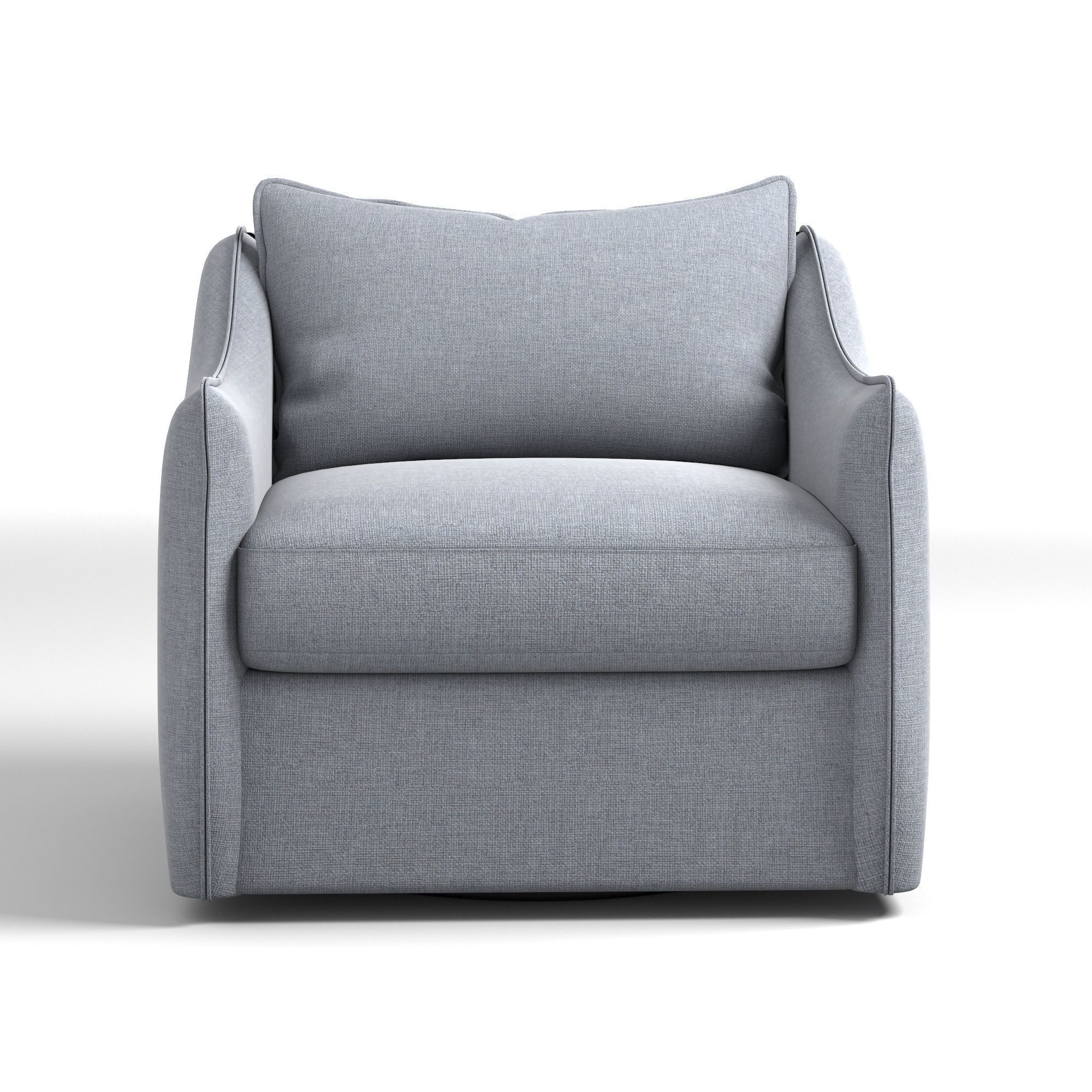 Bernhardt Joli Swivel Chair Low-poly 3D model_2