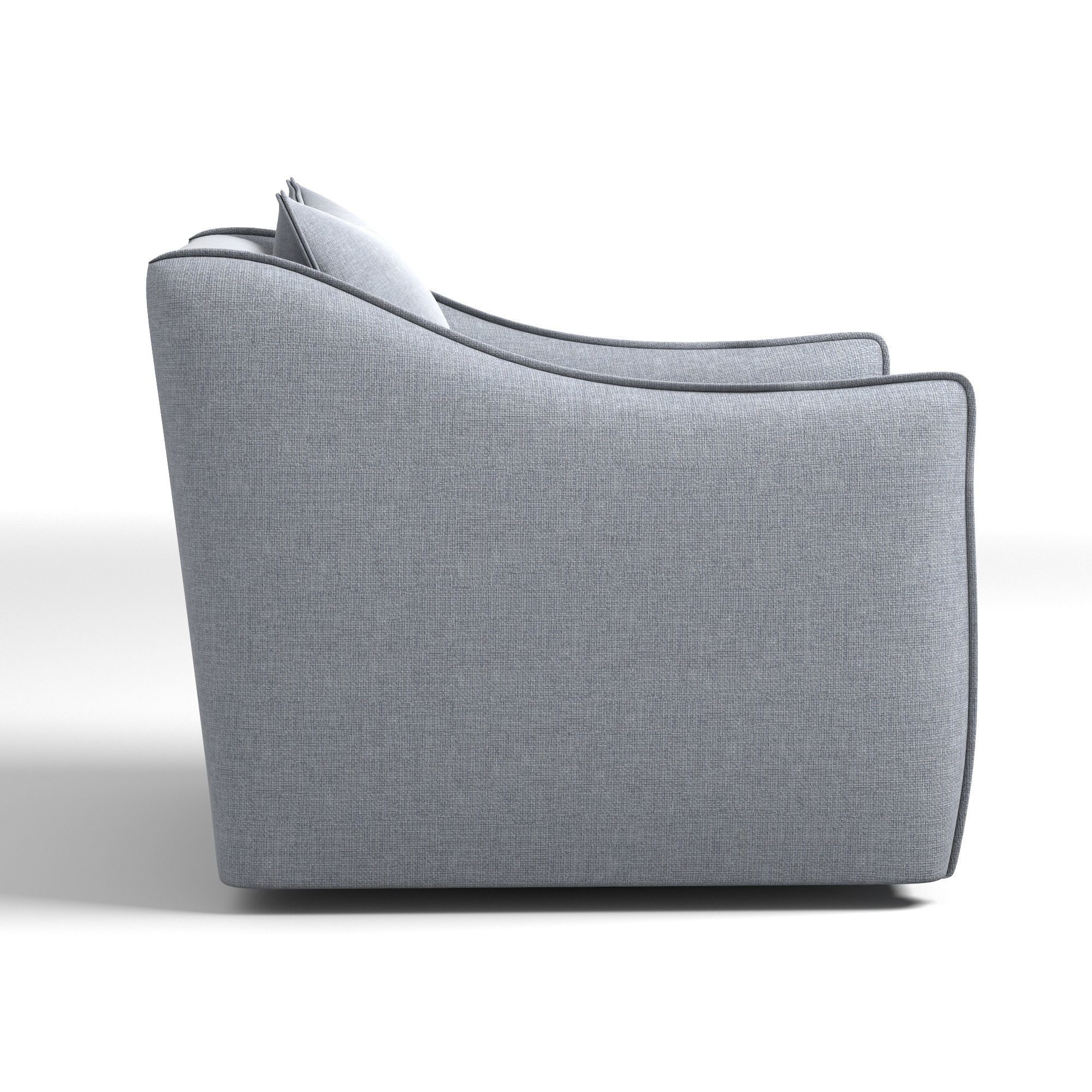 Bernhardt Joli Swivel Chair Low-poly 3D model_5