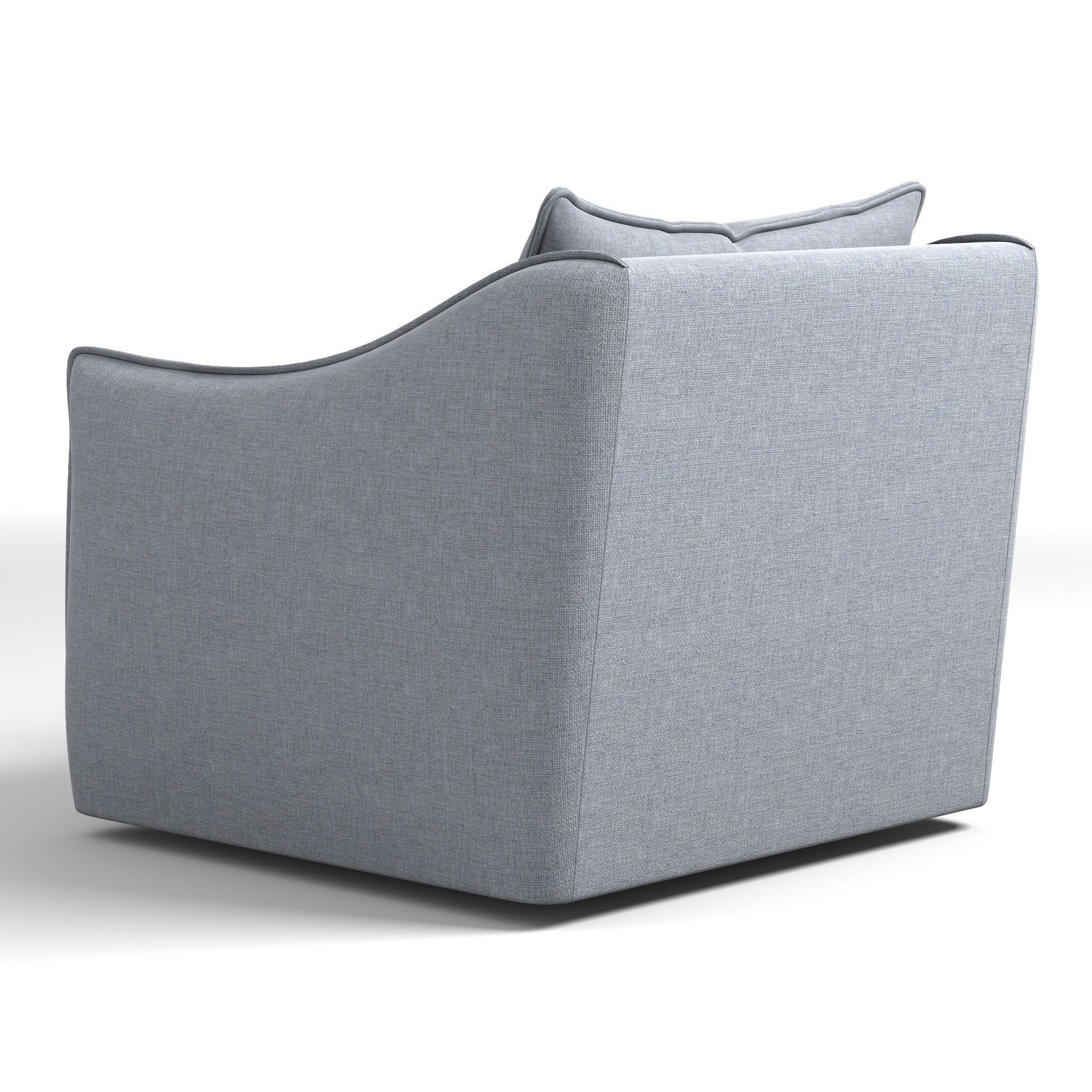 Bernhardt Joli Swivel Chair Low-poly 3D model_6