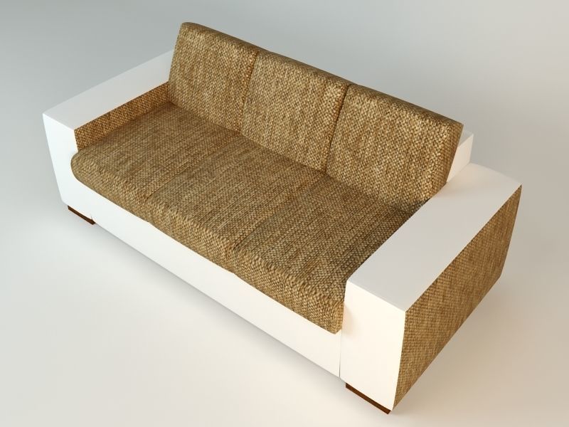 Sofa Set 9 3D model Free low-poly 3D model_2