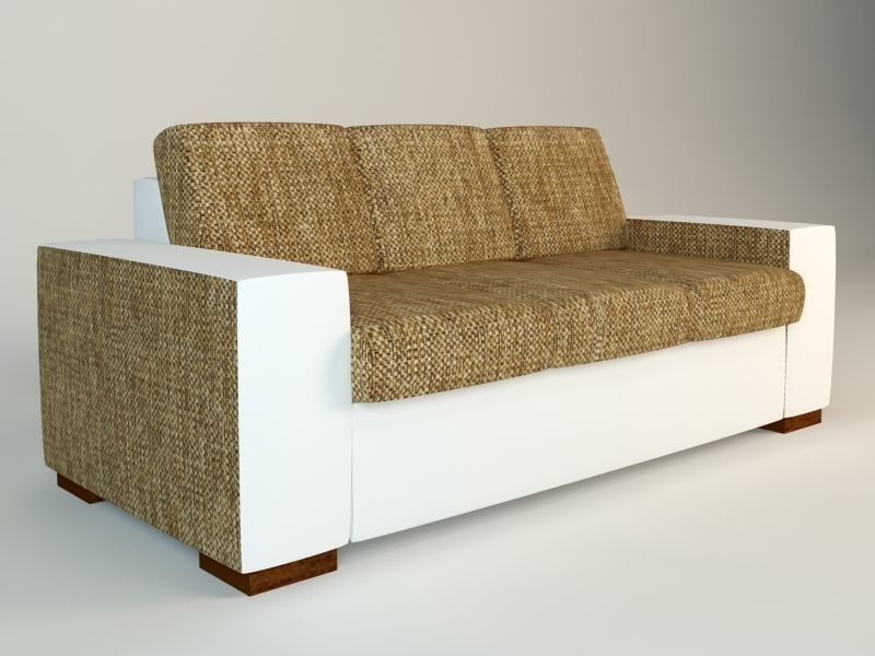 Sofa Set 9 3D model Free low-poly 3D model_1