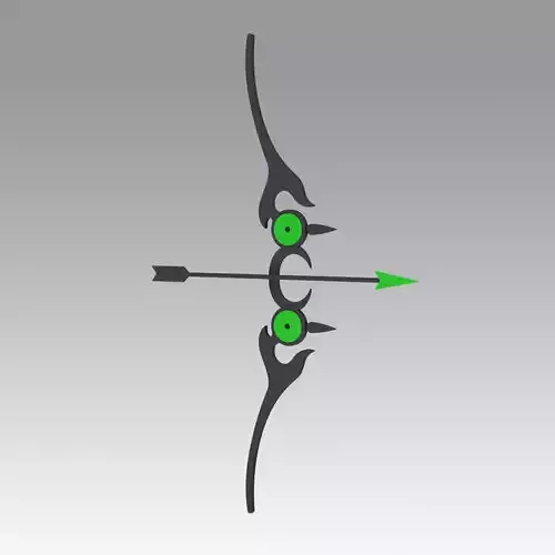 Seraph of the End Yoichi Saotome Bow And Arrow 3D print model