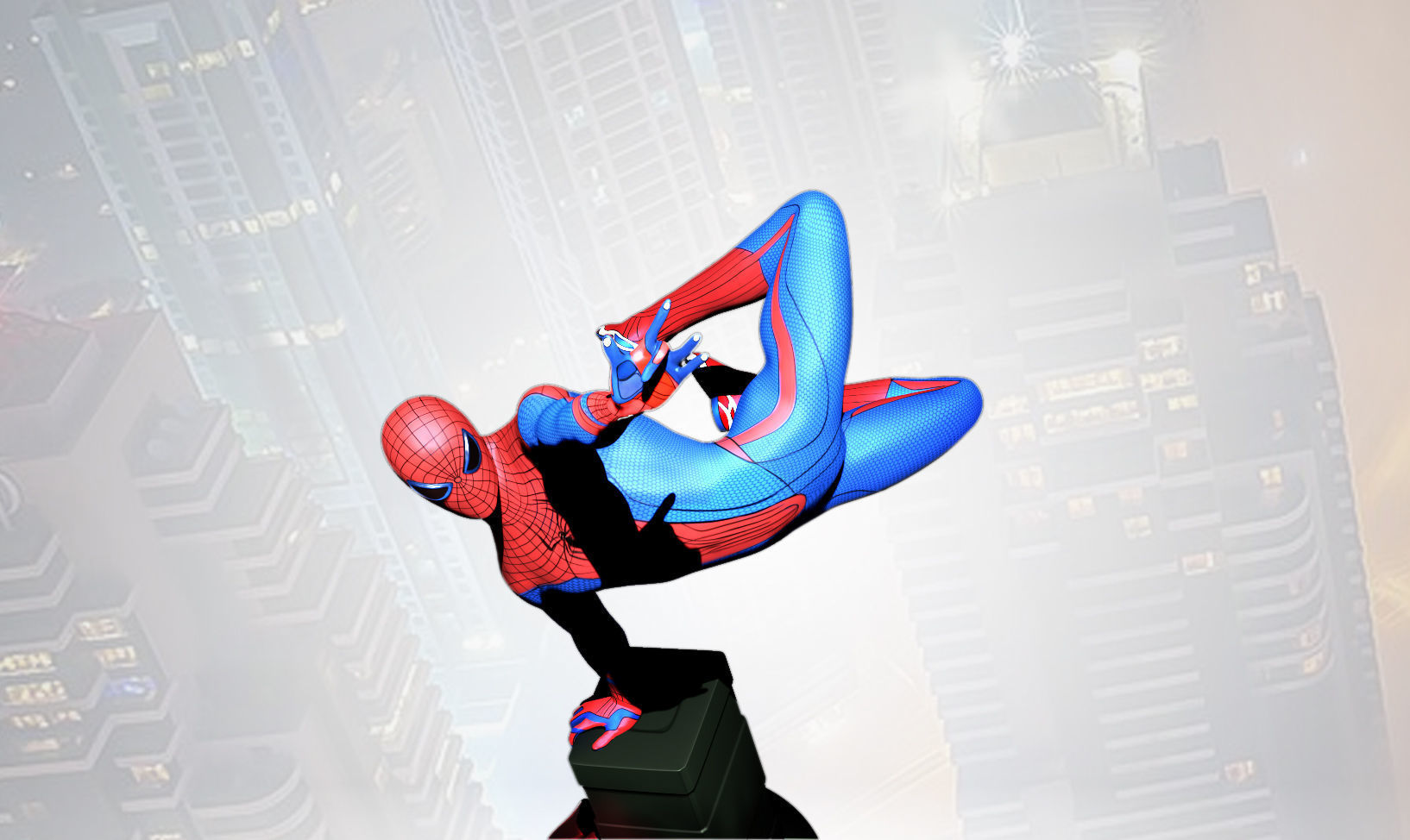 3D Digital Printing Spider Man 3D print model_7