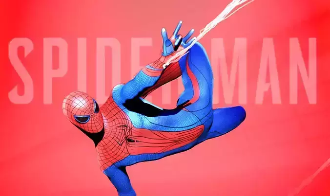 3D Digital Printing Spider Man 3D print model