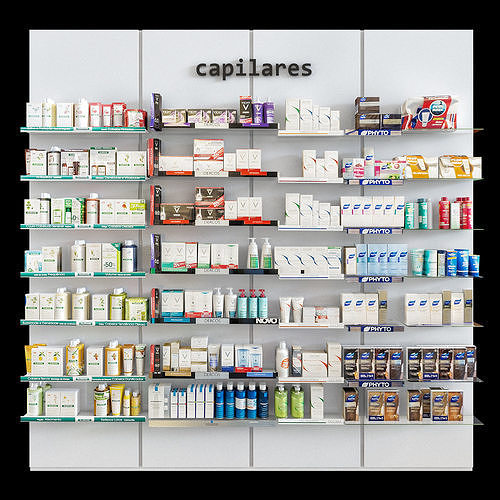 Pharmacy Cosmetics 3D model