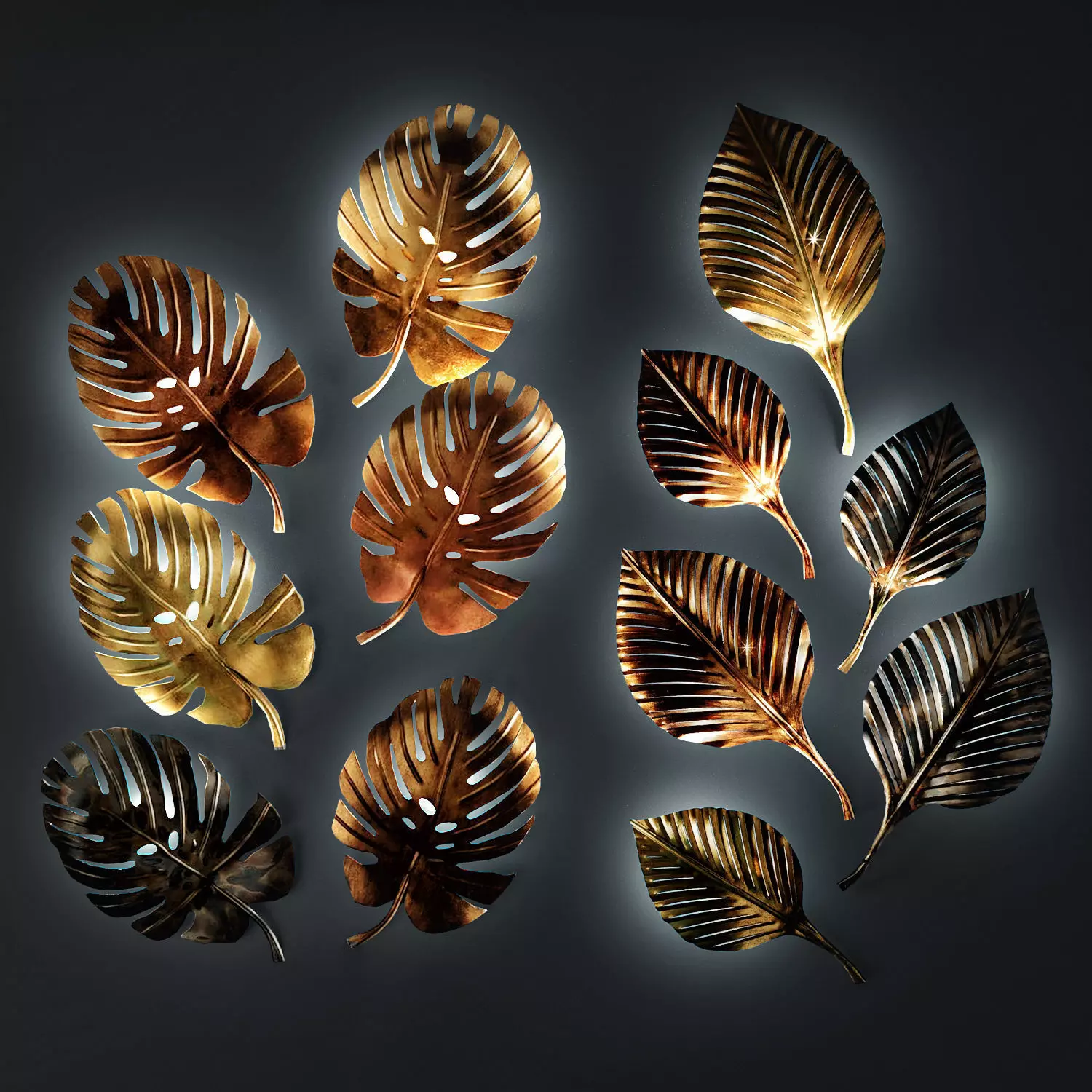 Eurolamp Art Luxury Leaves 3D model_0