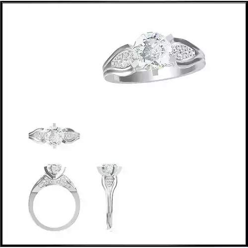 JCD Format Affordable promise rings jewelry jcd institute 3D print model