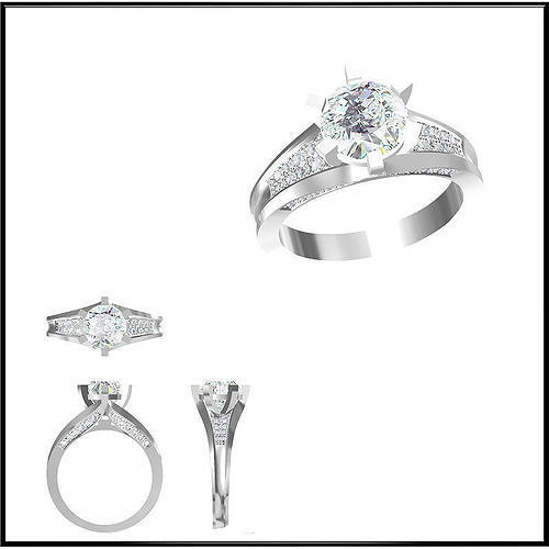 JCD Format Affordable promise rings jewelry design 3D print model