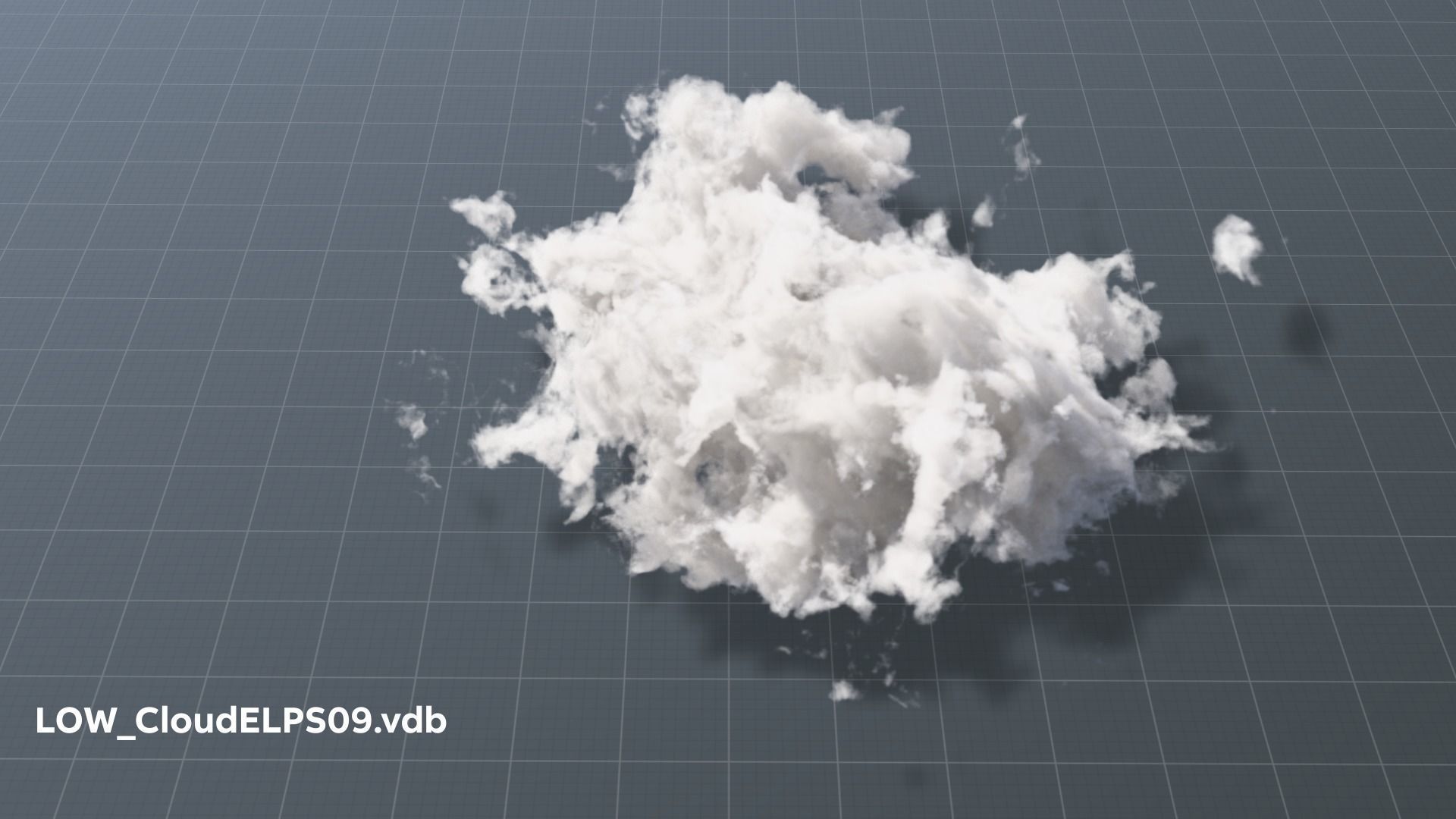 Volumetric clouds set  40 vdb files for render in vray corona 3D model_31