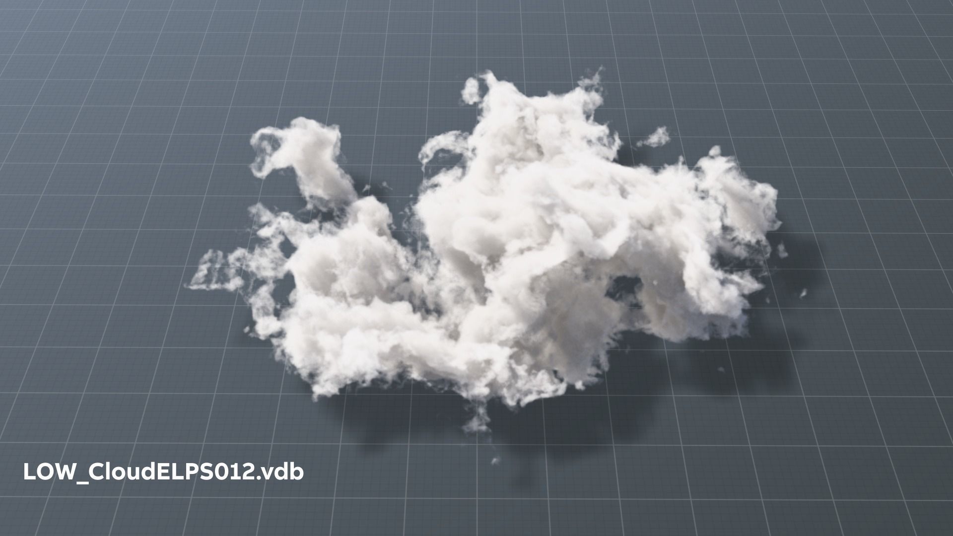 Volumetric clouds set  40 vdb files for render in vray corona 3D model_34