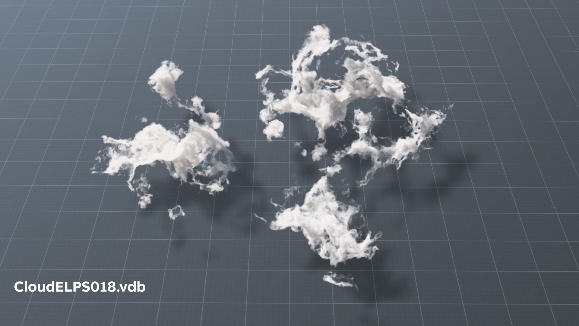 Volumetric clouds set  40 vdb files for render in vray corona 3D model_18