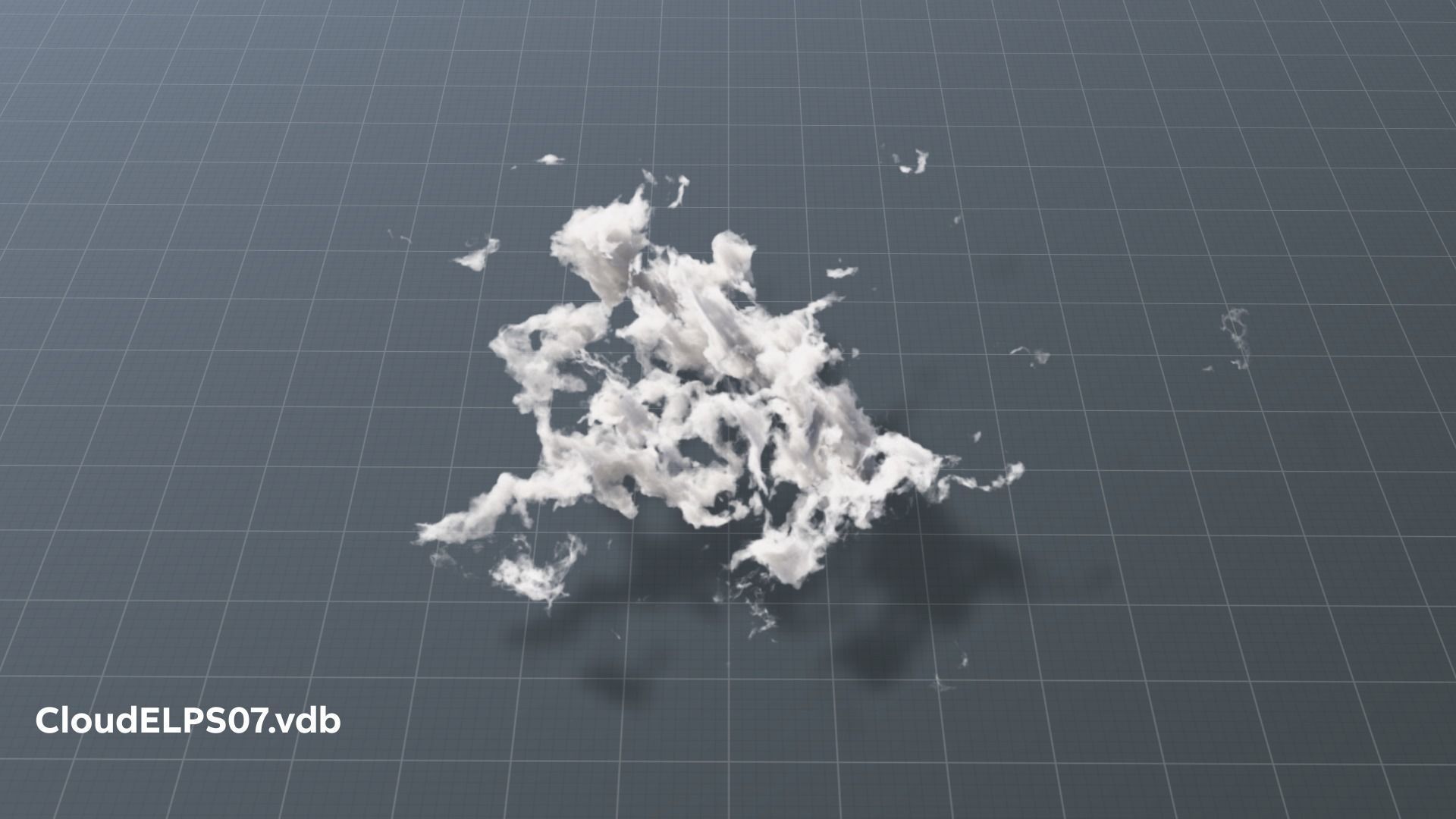Volumetric clouds set  40 vdb files for render in vray corona 3D model_7