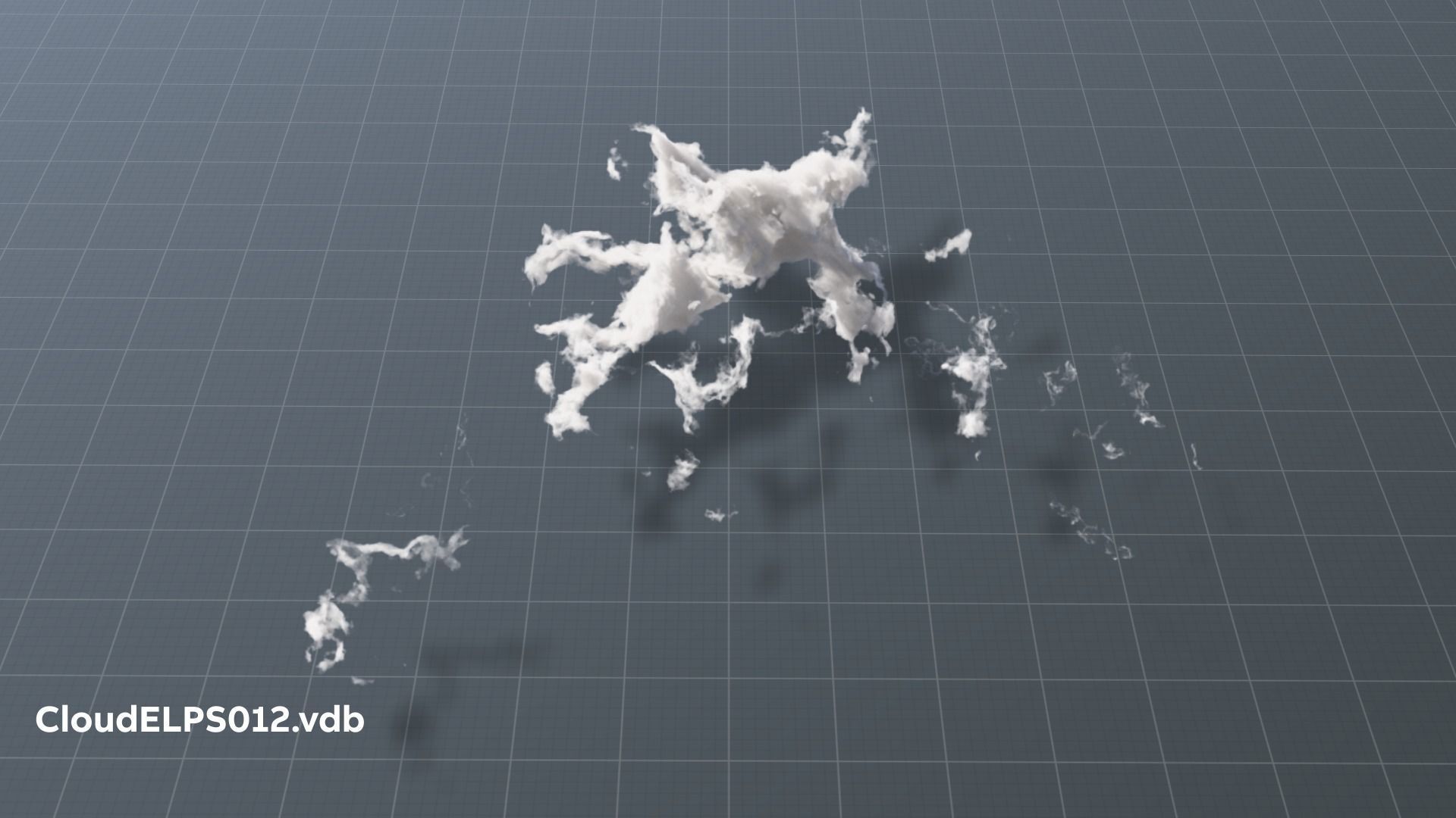 Volumetric clouds set  40 vdb files for render in vray corona 3D model_12