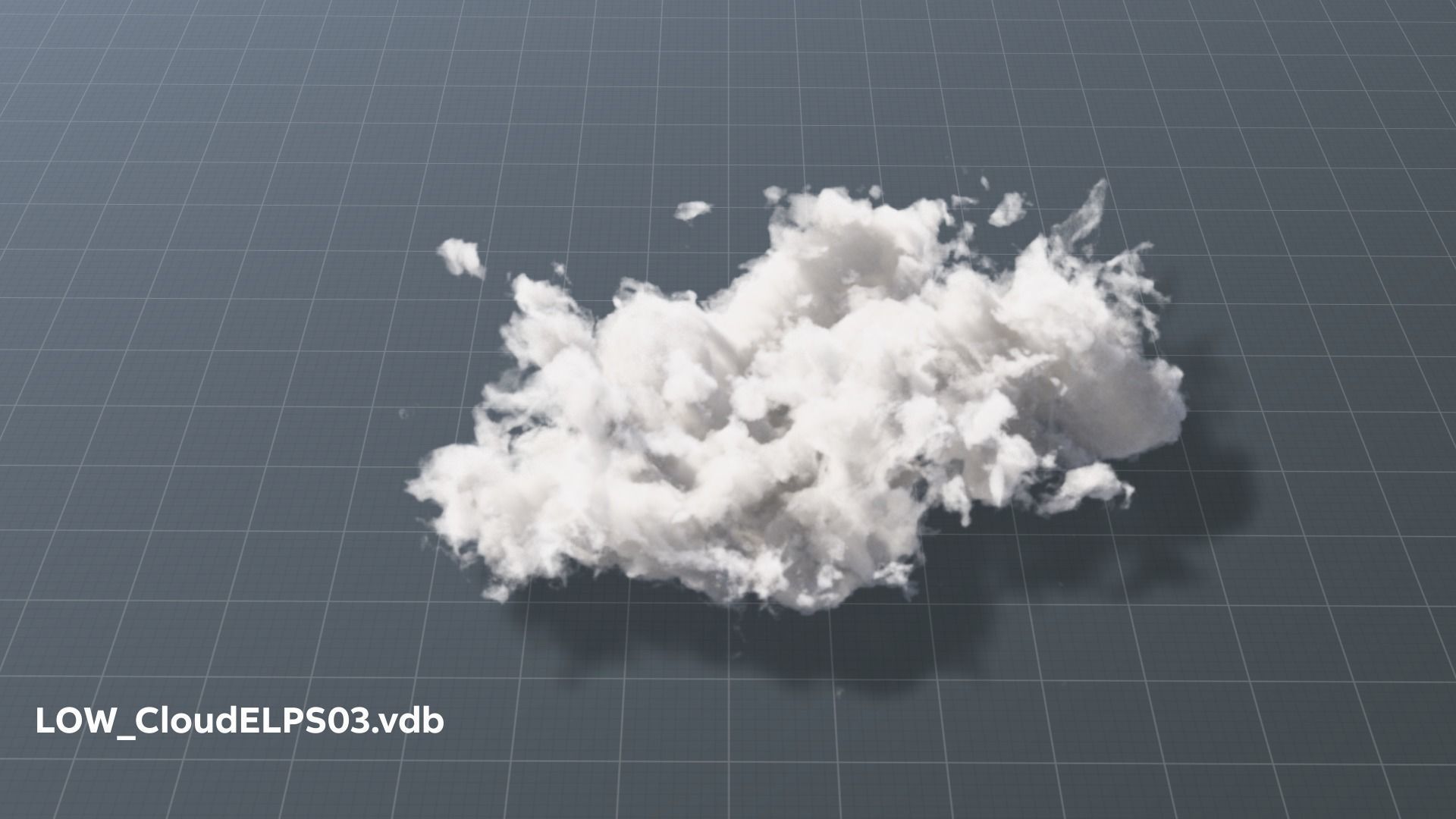 Volumetric clouds set  40 vdb files for render in vray corona 3D model_25