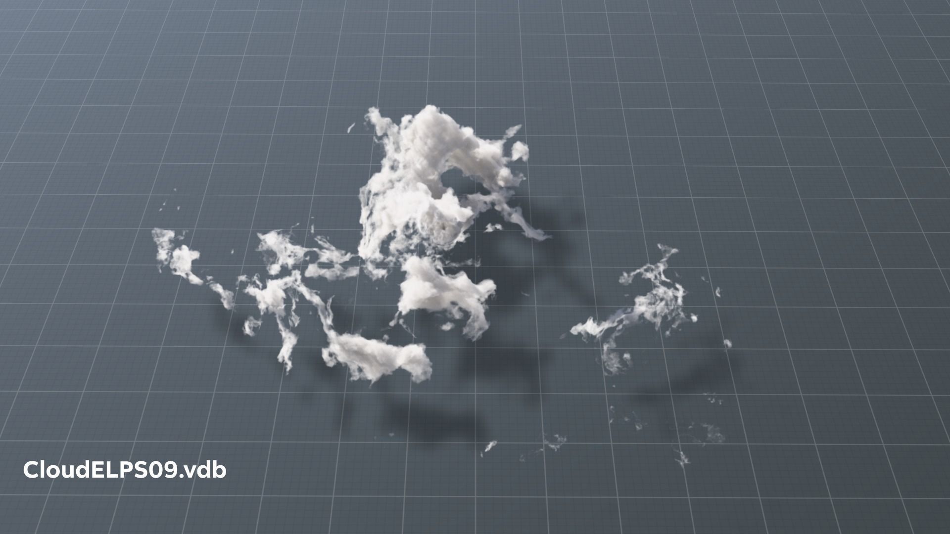 Volumetric clouds set  40 vdb files for render in vray corona 3D model_9