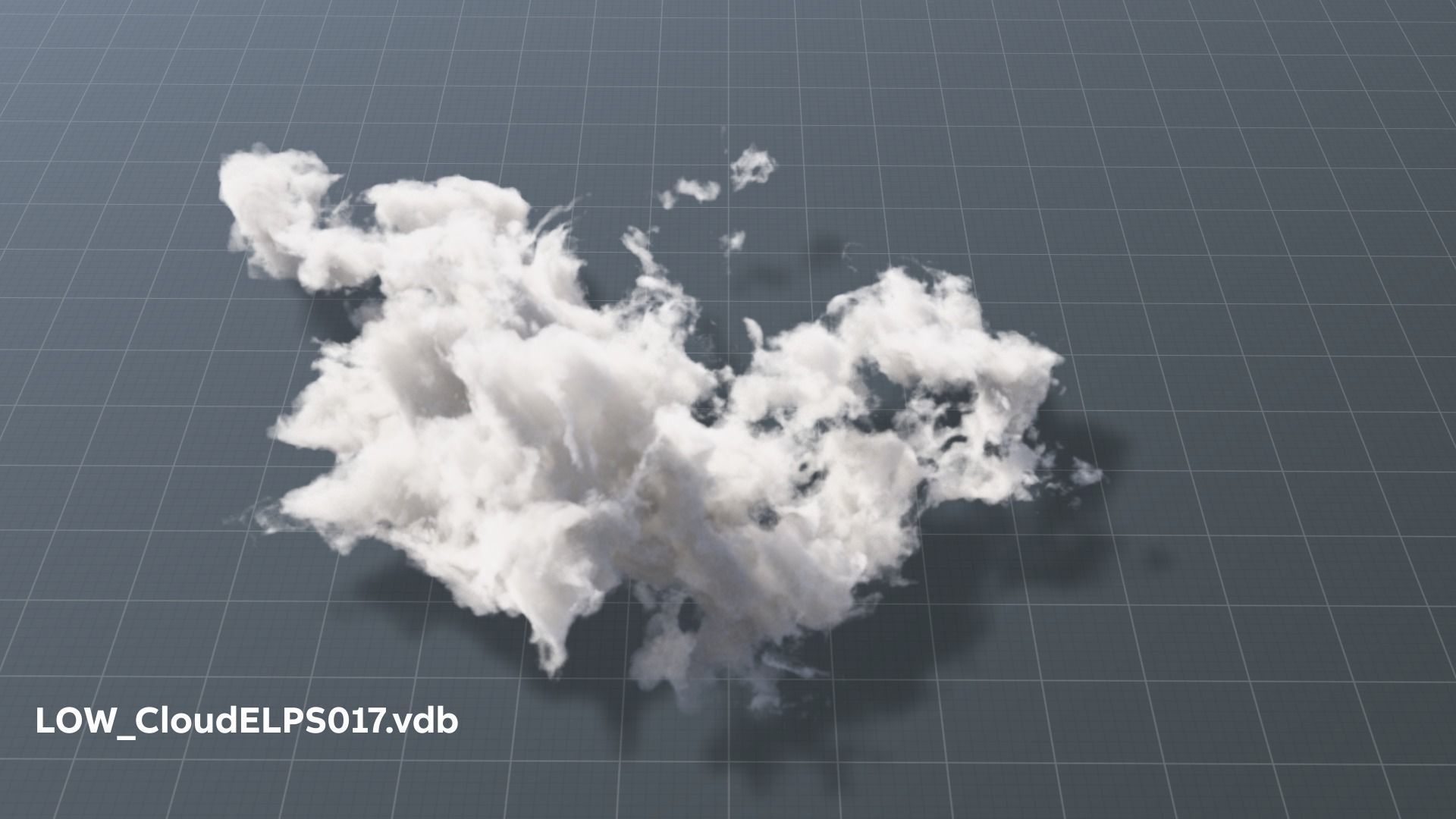 Volumetric clouds set  40 vdb files for render in vray corona 3D model_39
