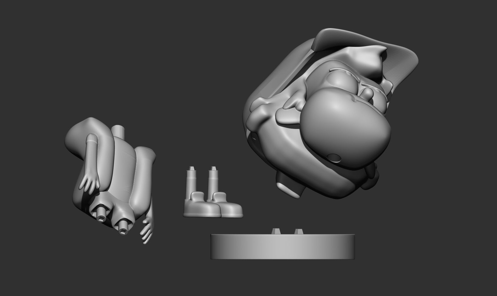 Dipper Gravity Falls 3D print model_2