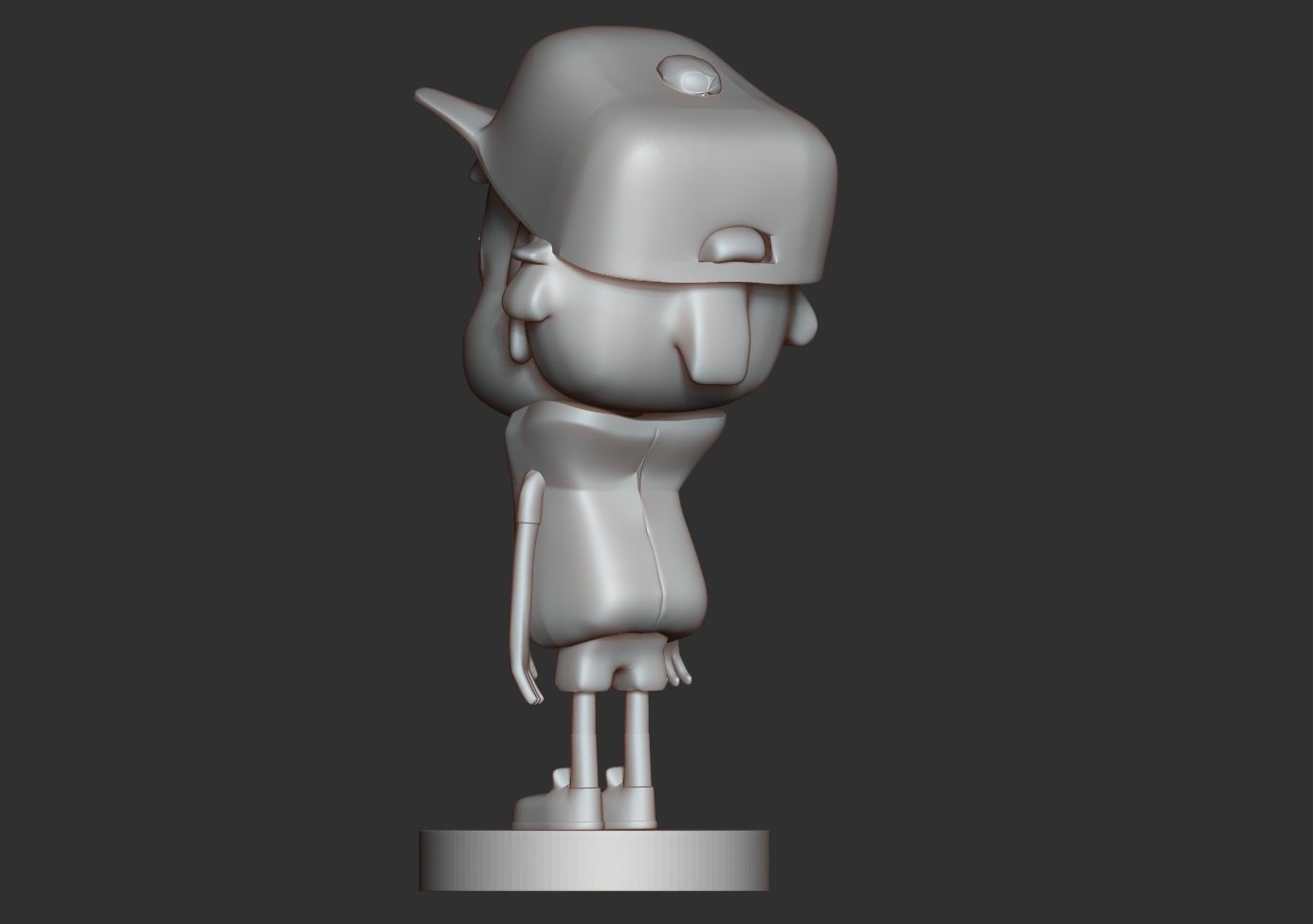Dipper Gravity Falls 3D print model_6