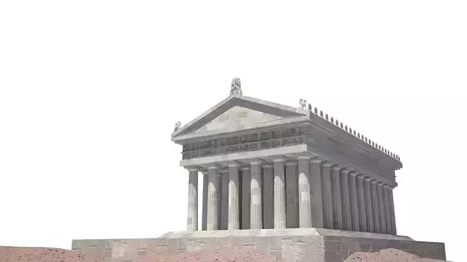 ATHENA TEMPLE 3D model
