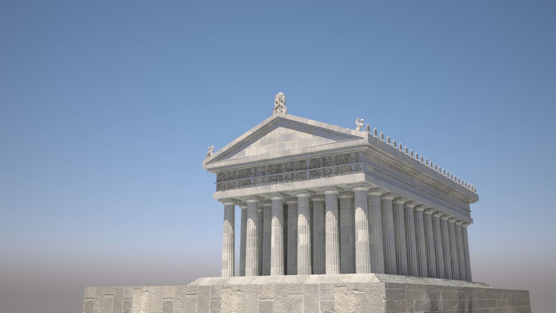 ATHENA TEMPLE 3D model_6