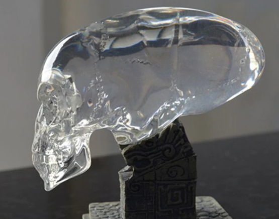 Alien skull 3D print model_4