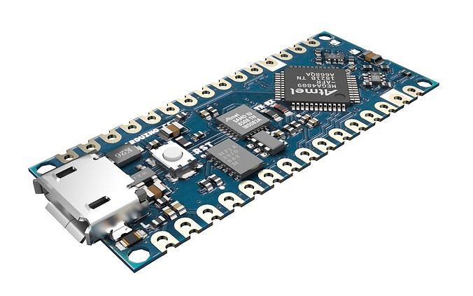 Arduino nano every Low-poly 3D model