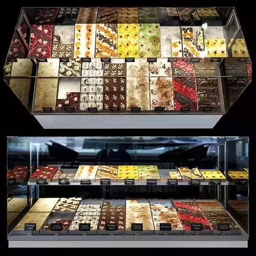 Confectionery showcase 3D model