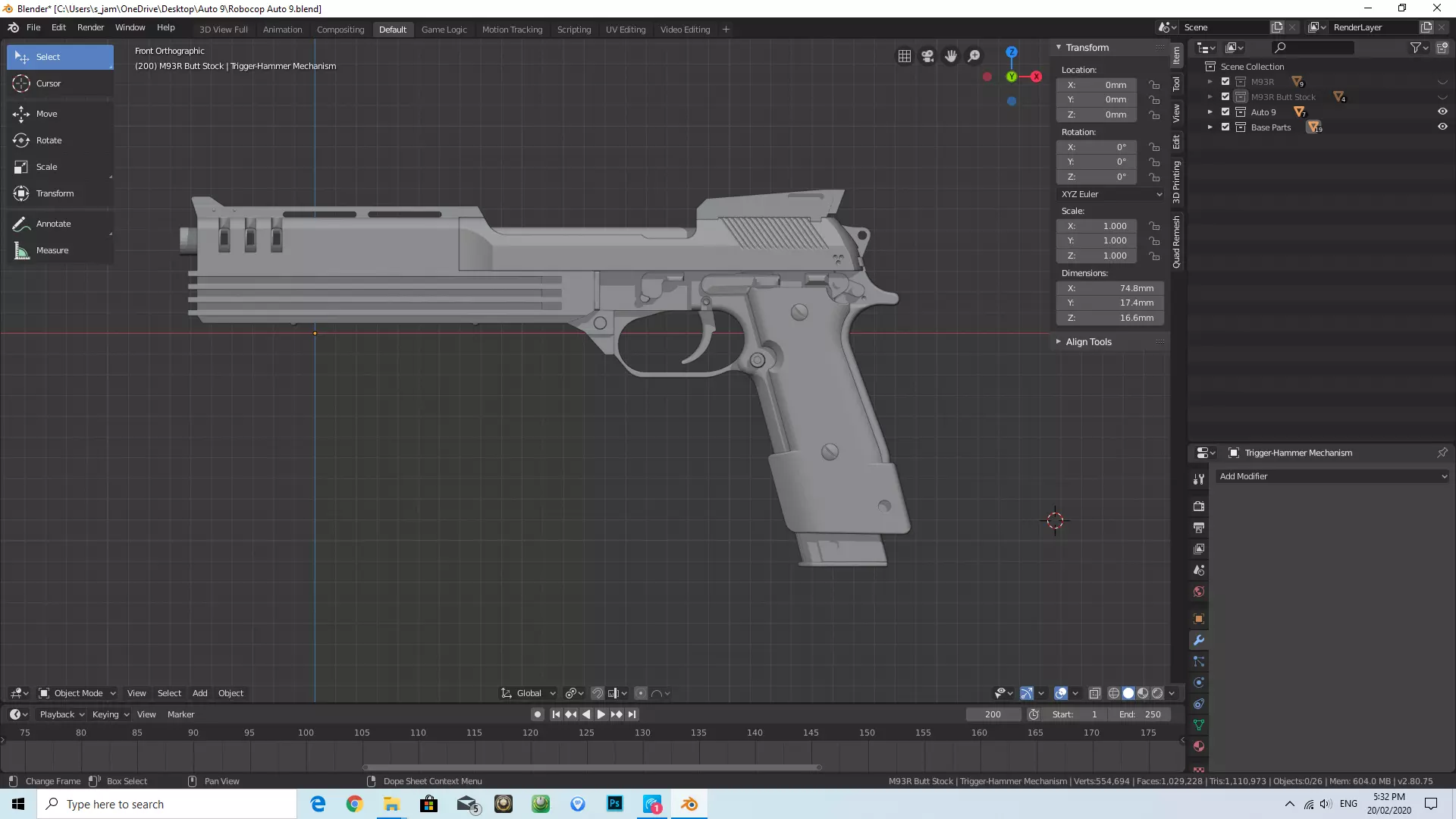 Auto 9 from Robocop 3D print model_0