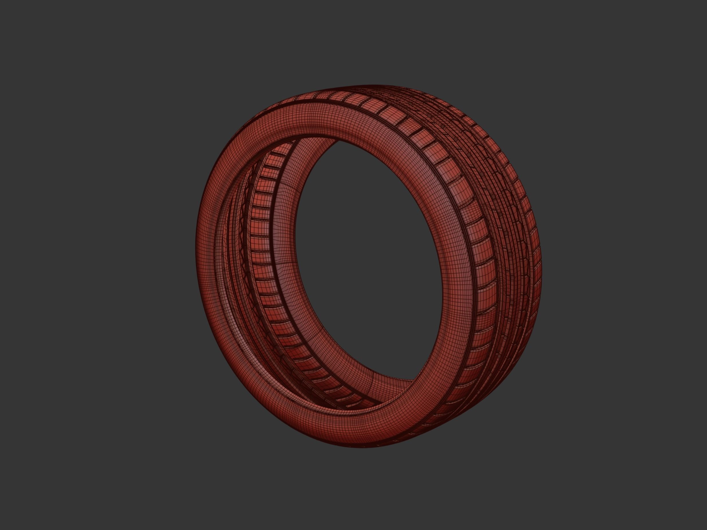 Tyre Dunlop 3D model_7